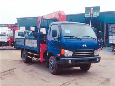 Xe tải Hyundai HD700 gắn cẩu UNIC 344